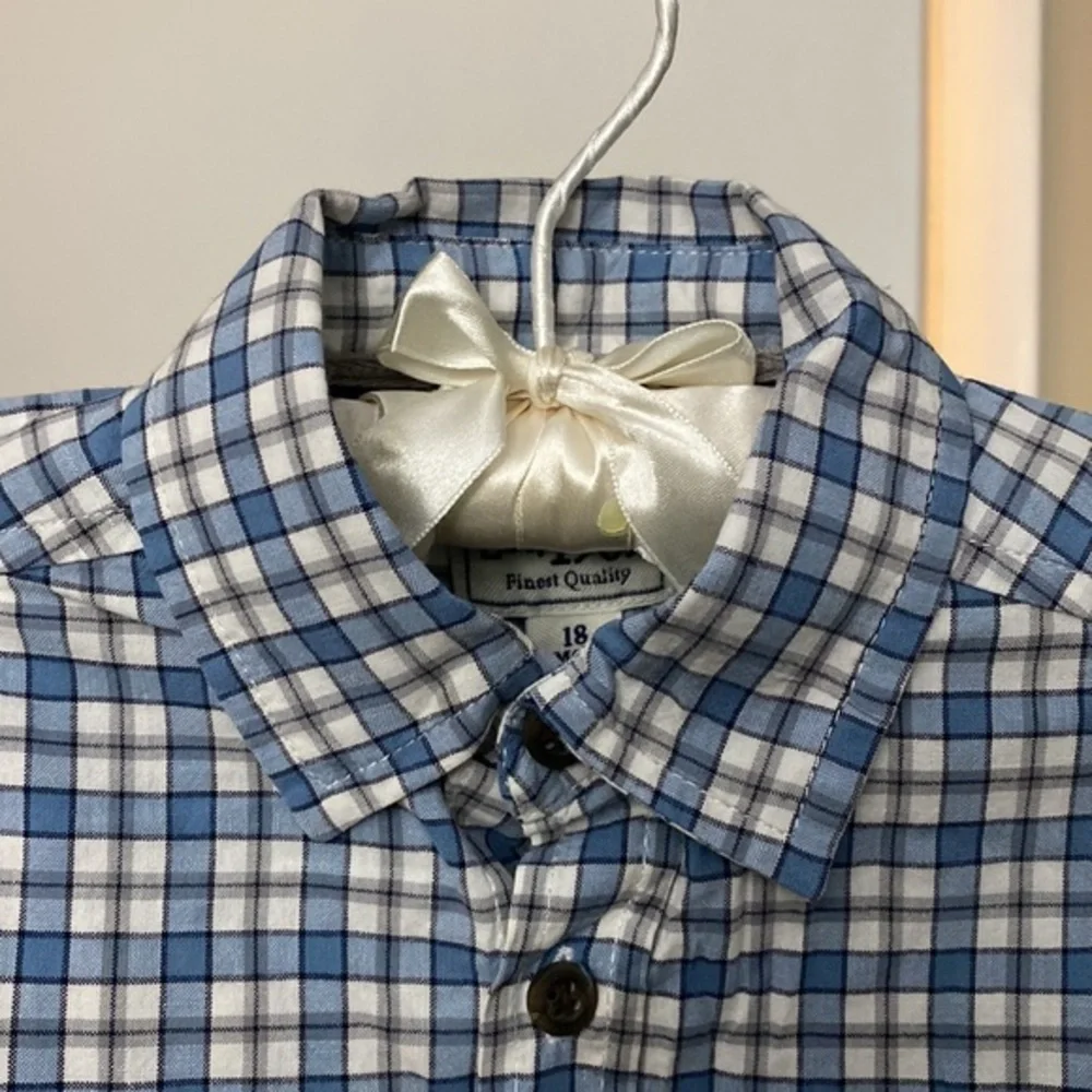 The Children’s Place Plaid Button Down 18M